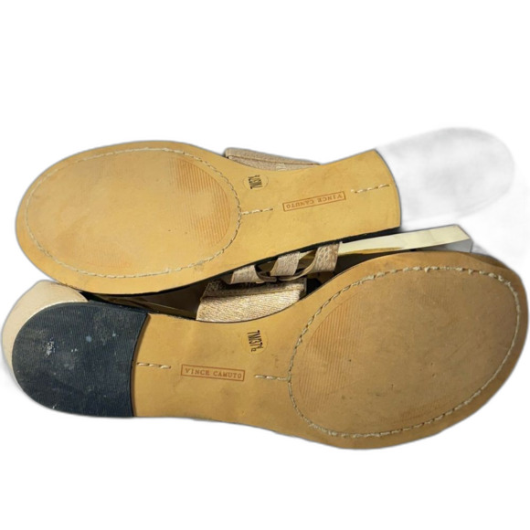 Vince Camuto Elegant Gold Women's Sandals size 7 - Picture 14 of 14